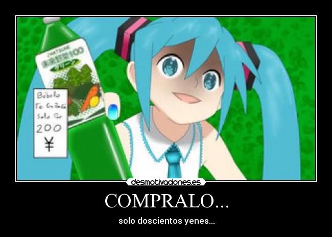 COMPRALO... - solo doscientos yenes...