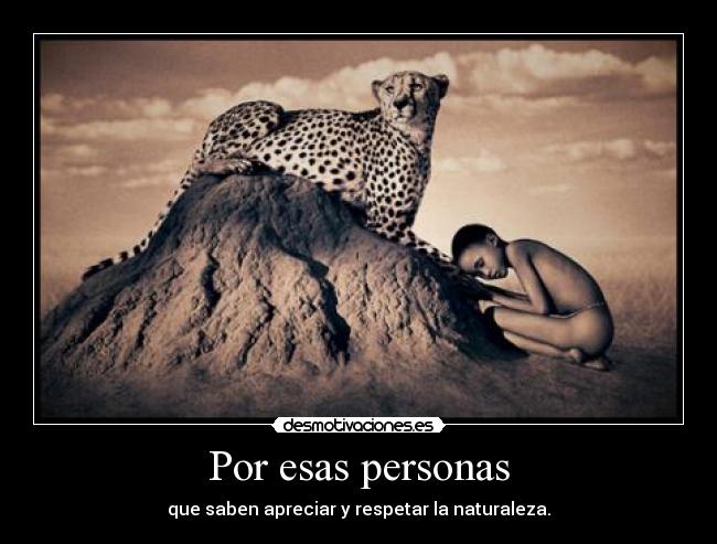 Por esas personas - 