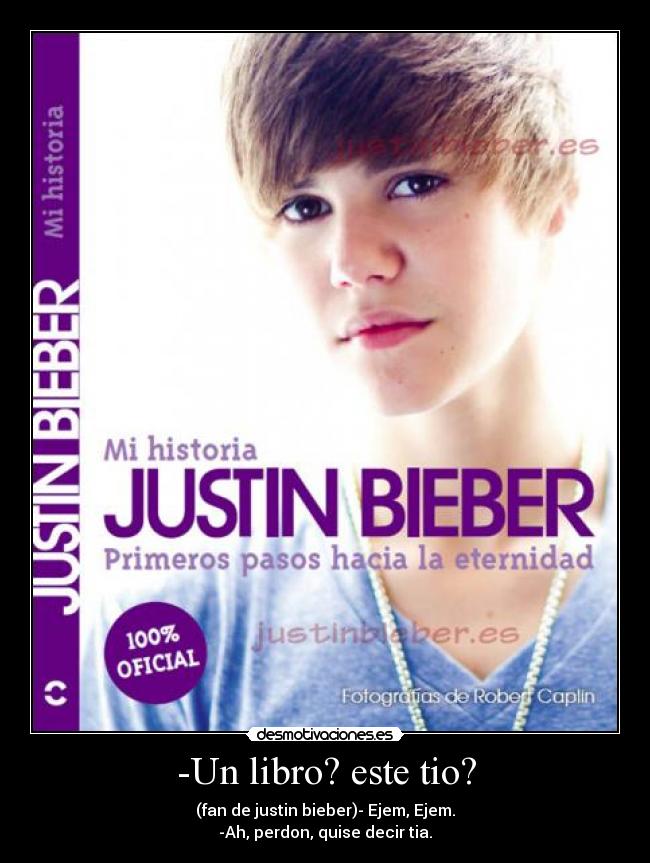 -Un libro? este tio? -