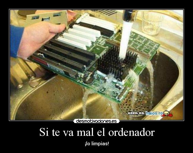 Si te va mal el ordenador -