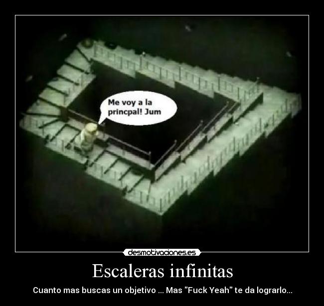 Escaleras infinitas -