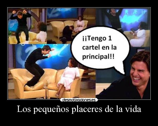 Los pequeños placeres de la vida -