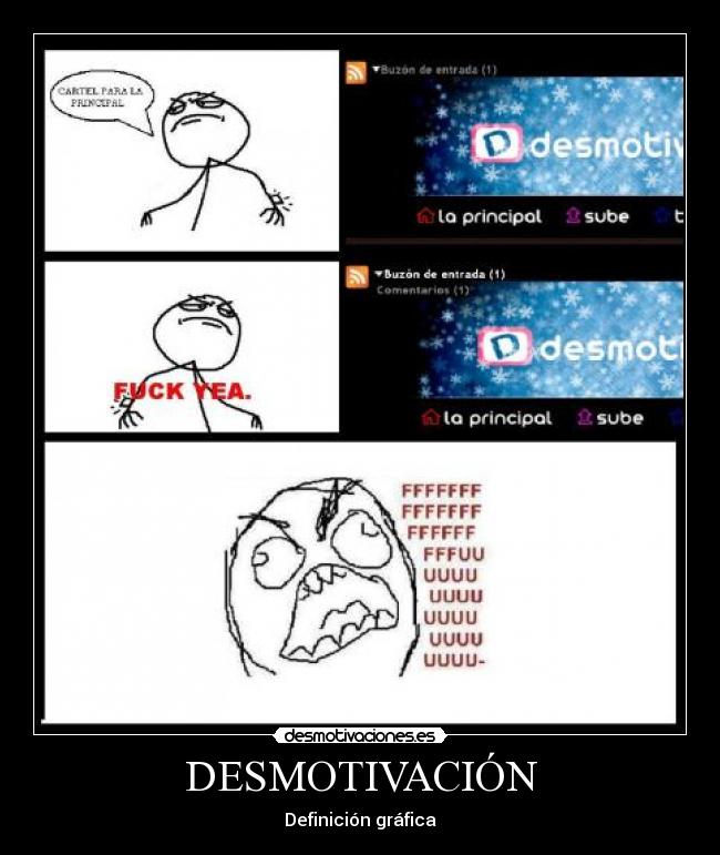 DESMOTIVACIÓN - Definición gráfica