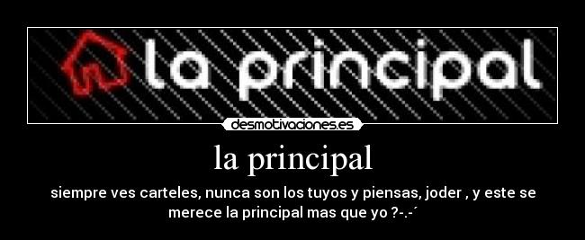 la principal -