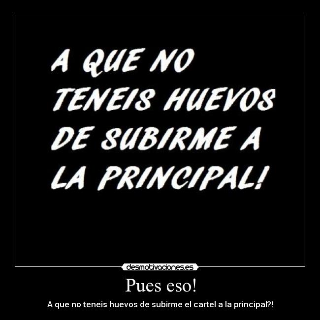 Pues eso! - 
