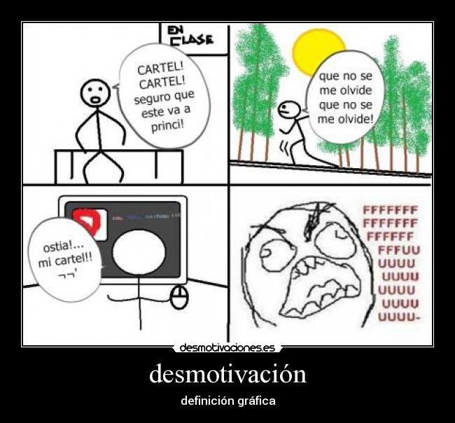 desmotivación - 