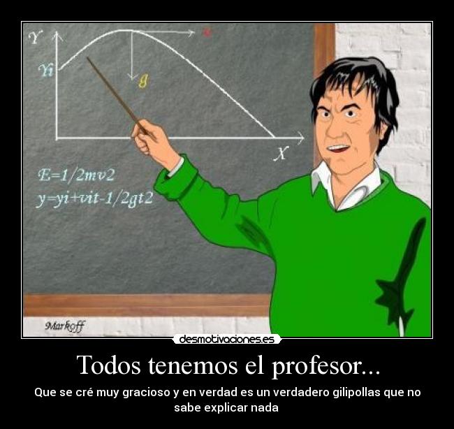 carteles profesor desmotivaciones