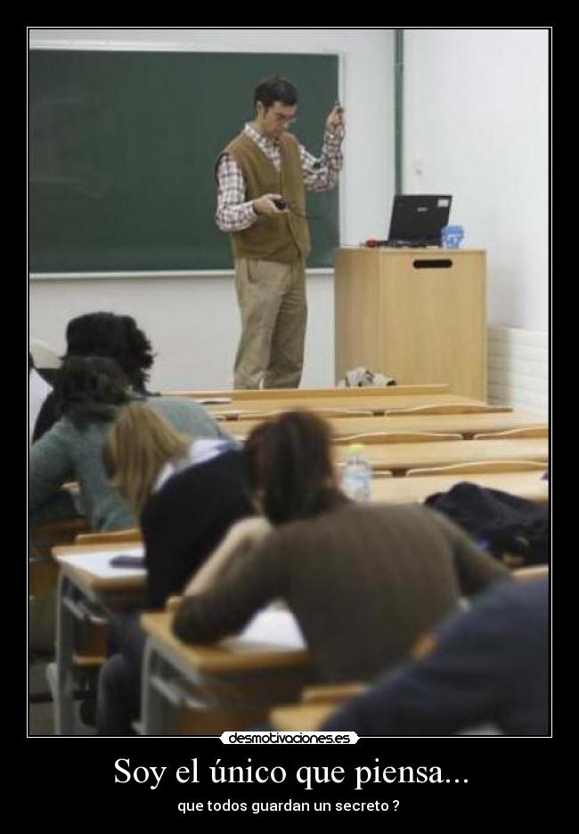 carteles profesores secretos desmotivaciones