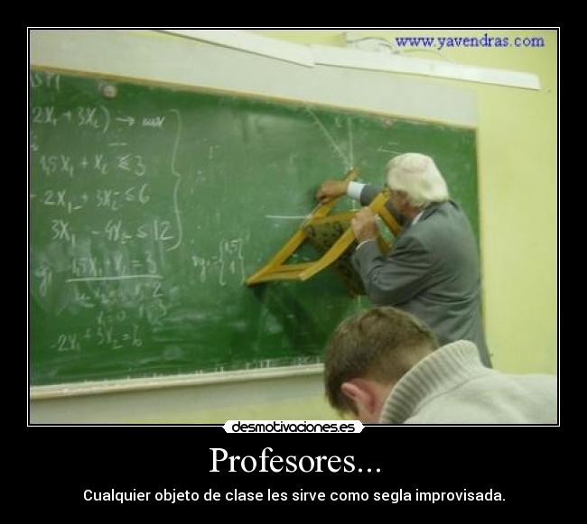 Profesores... - 