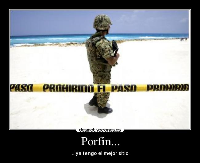 Porfín... -