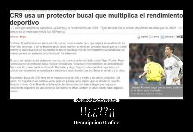 !!¿¿??¡¡ - Descripción Gráfica