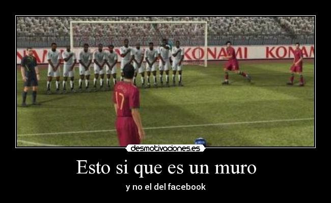 Esto si que es un muro - y no el del facebook