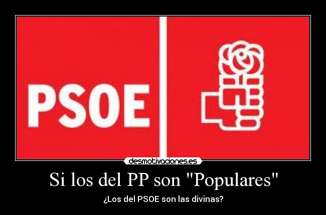Si los del PP son Populares -