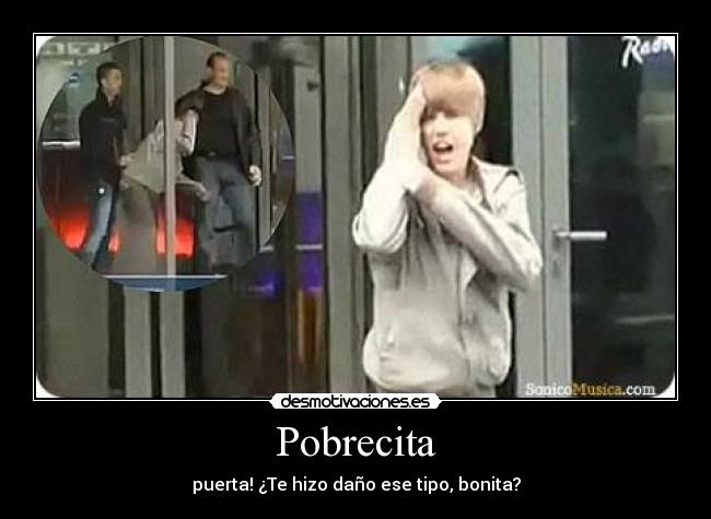 carteles puerta justin bieber desmotivaciones