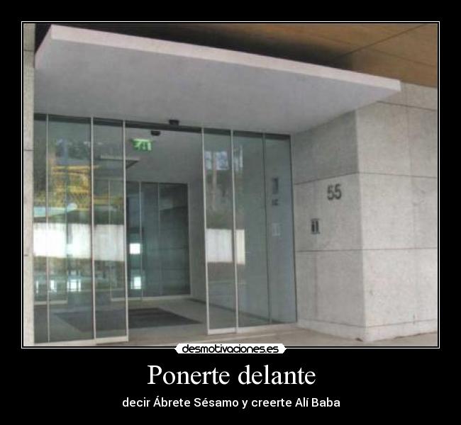 Ponerte delante - 