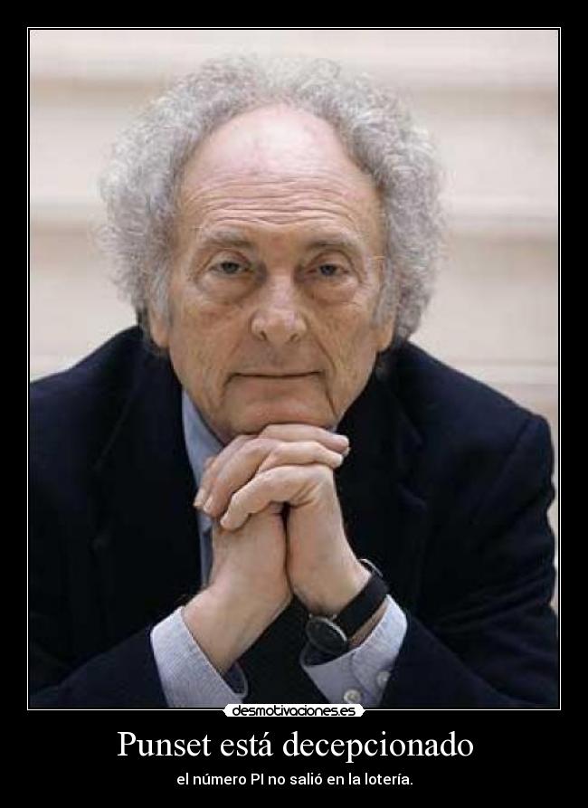 Punset está decepcionado -