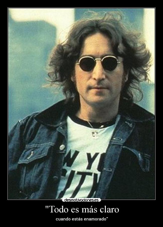 Todo es más claro - cuando estás enamorado
