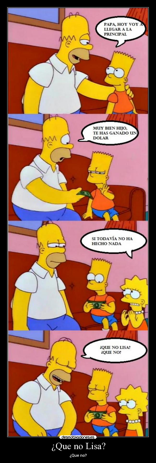 ¿Que no Lisa? - 