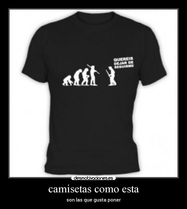 camisetas como esta - 