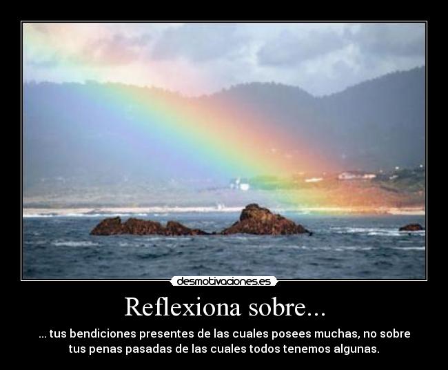 Reflexiona sobre... - 