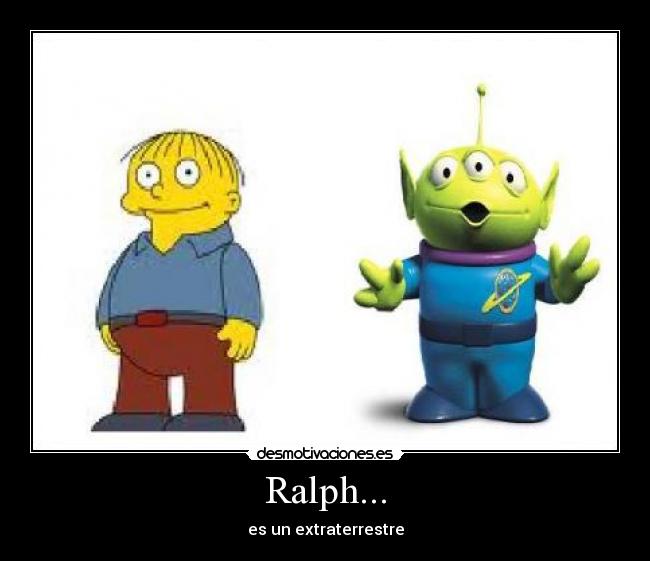Ralph... -