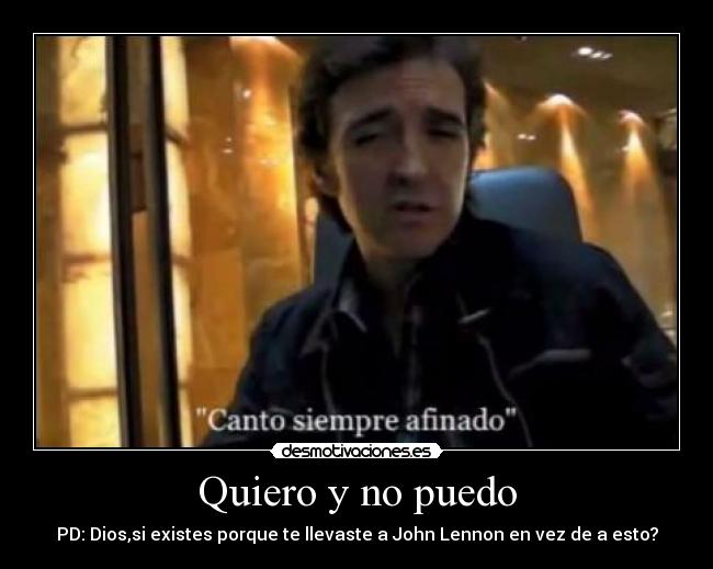Quiero y no puedo -