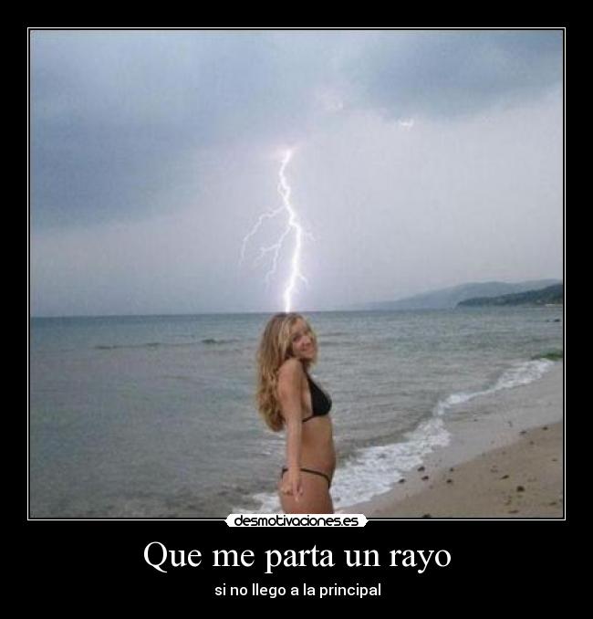 carteles principal rayo desmotivaciones