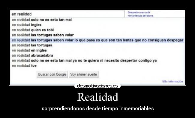 Realidad - 