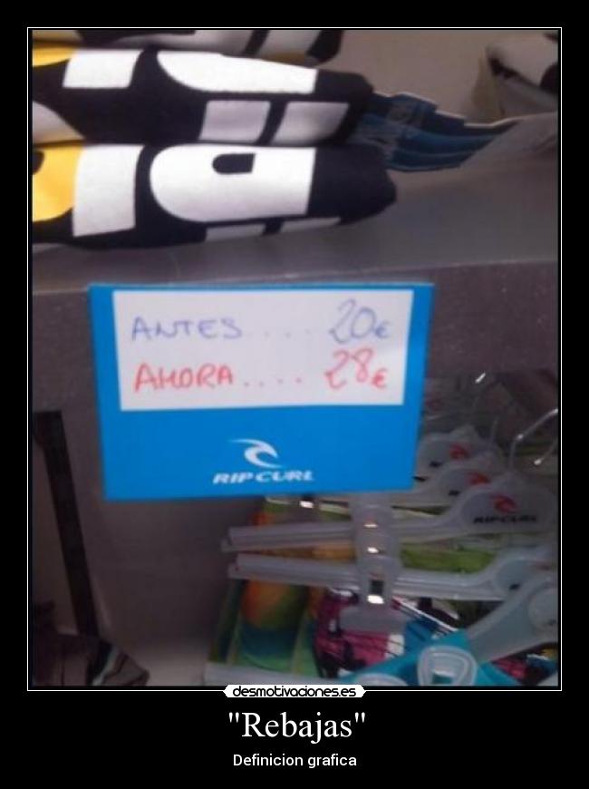 Rebajas -