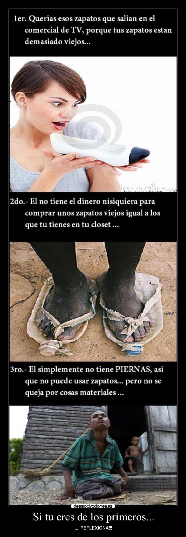 Si tu eres de los primeros... -