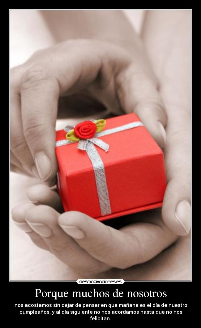 Porque muchos de nosotros - 