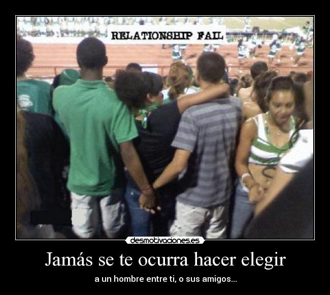 Jamás se te ocurra hacer elegir - 