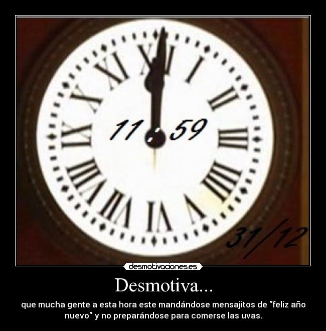 Desmotiva... -