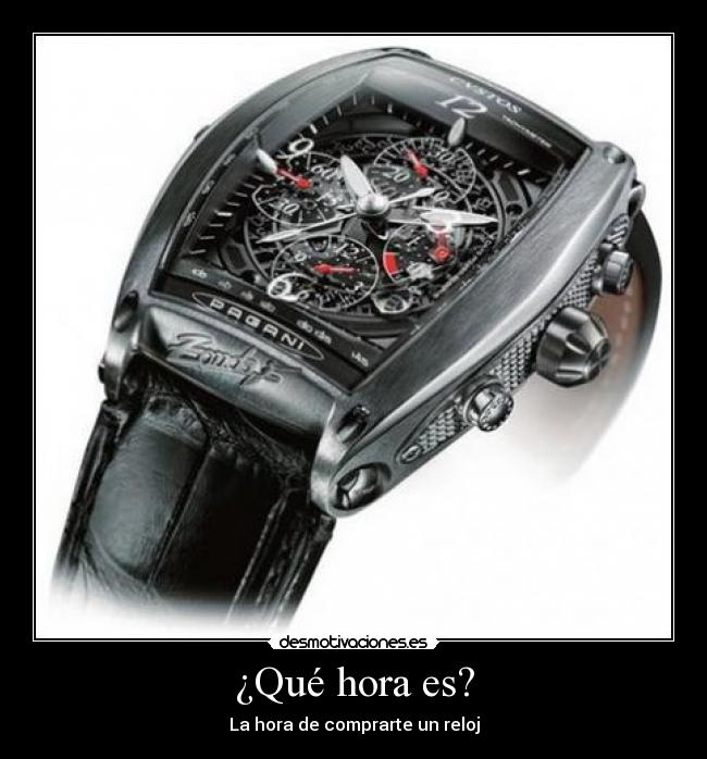 ¿Qué hora es? - 