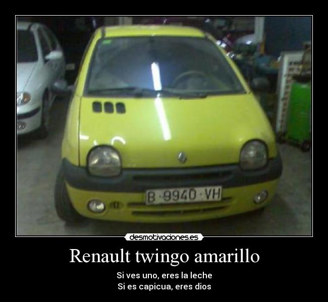 Renault twingo amarillo - 