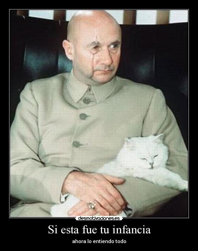 Si esta fue tu infancia -