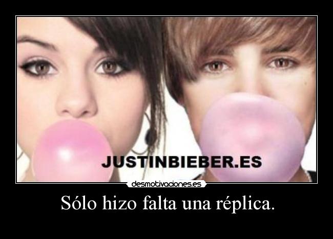 Sólo hizo falta una réplica. - 