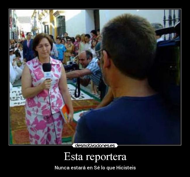 Esta reportera - 