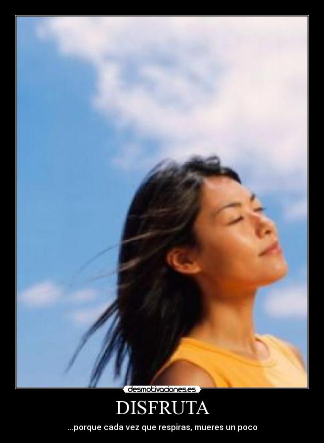 DISFRUTA -