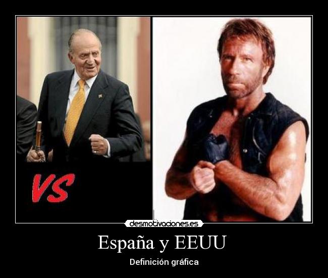 España y EEUU  - Definición gráfica