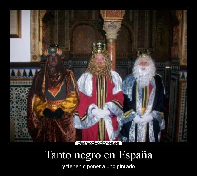 Tanto negro en España - 
