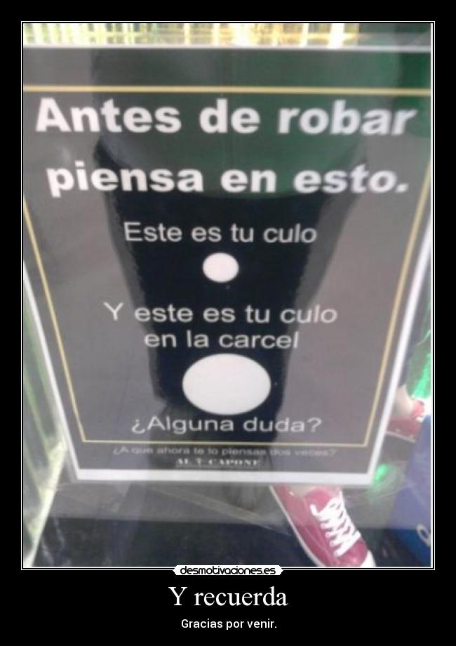 Y recuerda - 