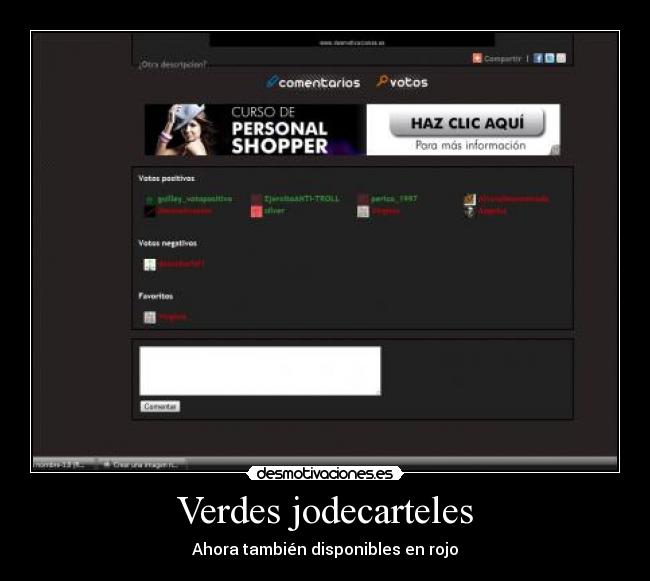 Verdes jodecarteles -