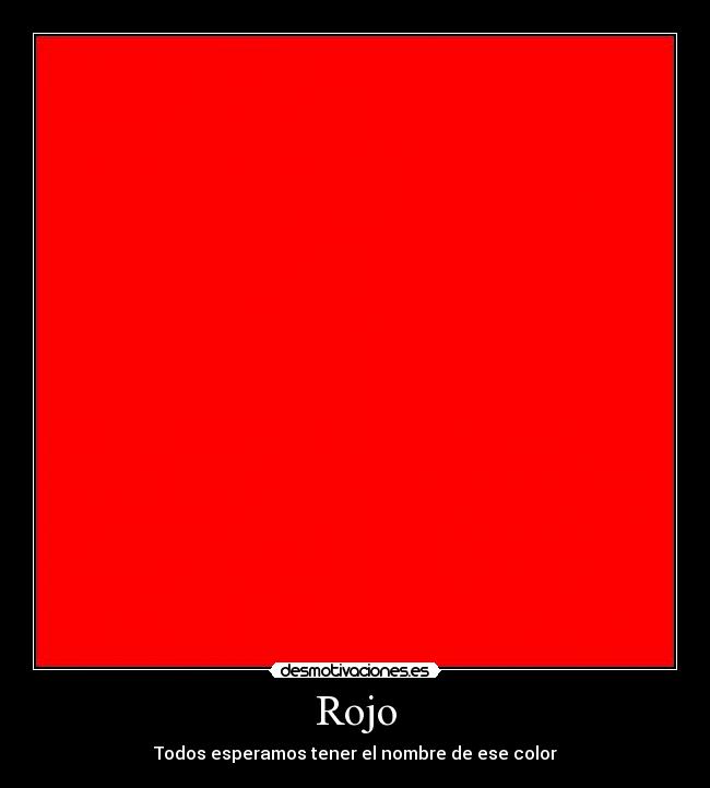 Rojo -