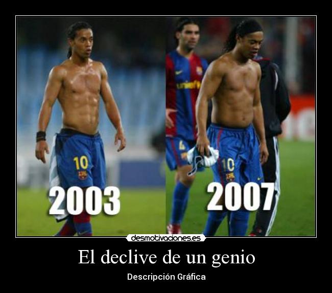 El declive de un genio - Descripción Gráfica