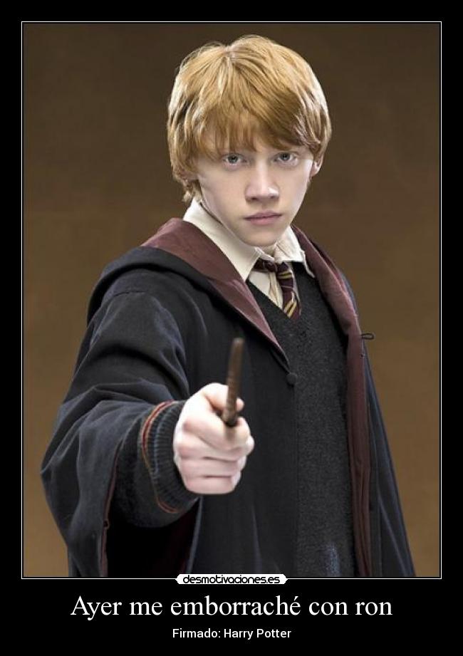 Ayer me emborraché con ron -