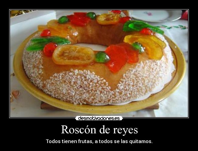 Roscón de reyes -