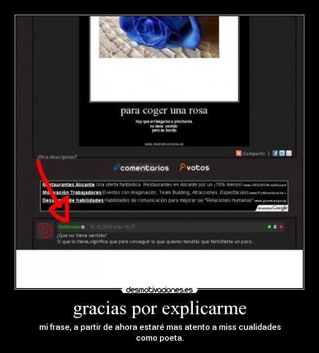 gracias por explicarme - 