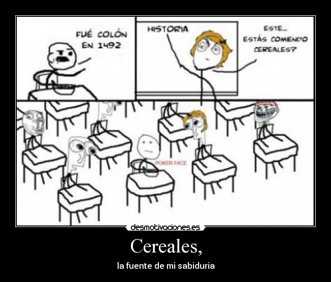 Cereales, -