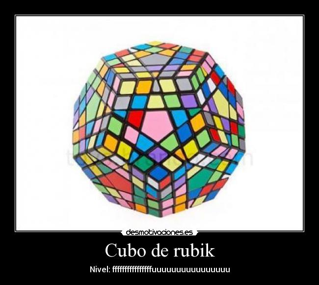 Cubo de rubik -
